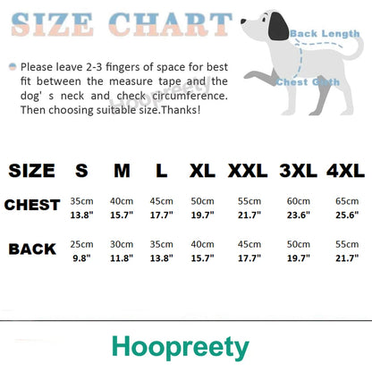 S-4XL Dog Pajamas for Small Medium Large Dogs, Thicken Warm Fleece Pajamas Dog Sweater Onesie Chiwawa Yorkie Dog Winter Clothes