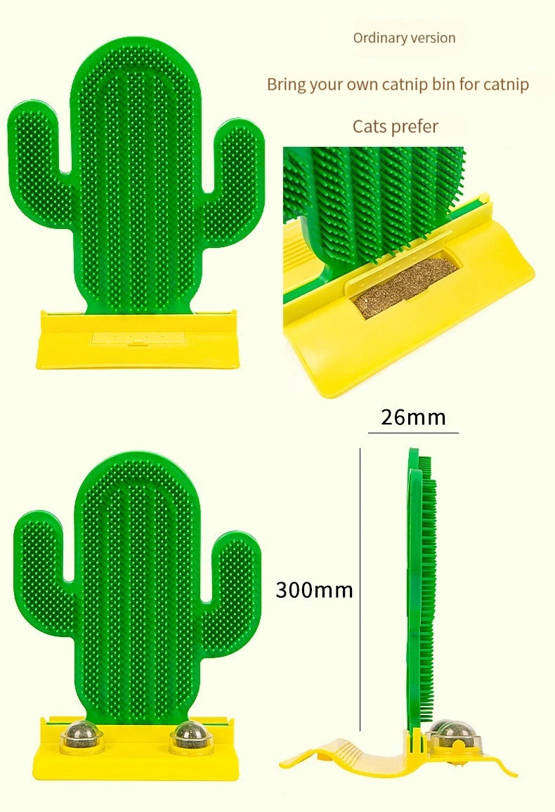 Cat Hair Scratch Corner Tickle Cactus Toy Scratch Scratch Massage Brush Face Hair Removal Cat Brush Artifact Pet Supplies