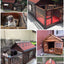 Outdoor Waterproof Solid Wood Kennel Medium and Large Dog Golden Retriever Kennel House Rainproof Outdoor Four Seasons
