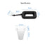 1pc Plastic Automatic Feeder With Suction Cup For Aquarium Red Worm Feeding Fish Tank Cone Live Food Tapered Hopper Basket New