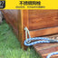 Outdoor Dog House Solid Wood Waterproof Large Dog Golden Retriever Kennel Rainproof Kennel Pet Villa Summer Outdoor Dog House