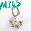 MIUS Stainless Steel Misting Sprinkler Hanger Wall Mount Durable Sprinkler Glass Hook Terrarium Greenhouse Fog Mist System