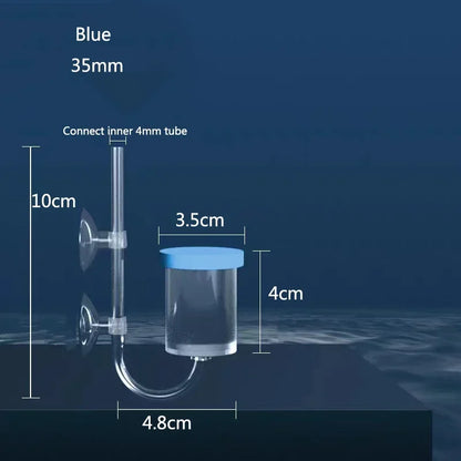 High transparency Acrylic Air Pump Sand Stone Aquarium Oxygen Pump Fresh Air Stone Nano Bubble Bar Aquarium Fish Tank Aerator