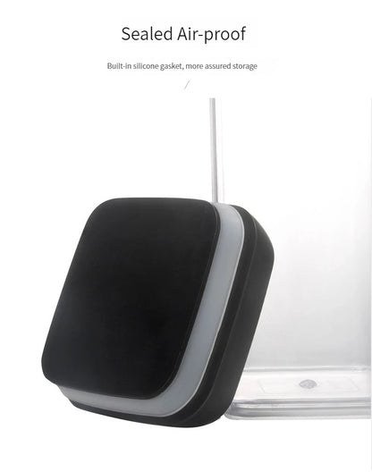 7pcs/set Food Storage Containers Plastic with Lids Kitchen Storage for Rice Sugar Flour Pasta Cereal Storage Containers