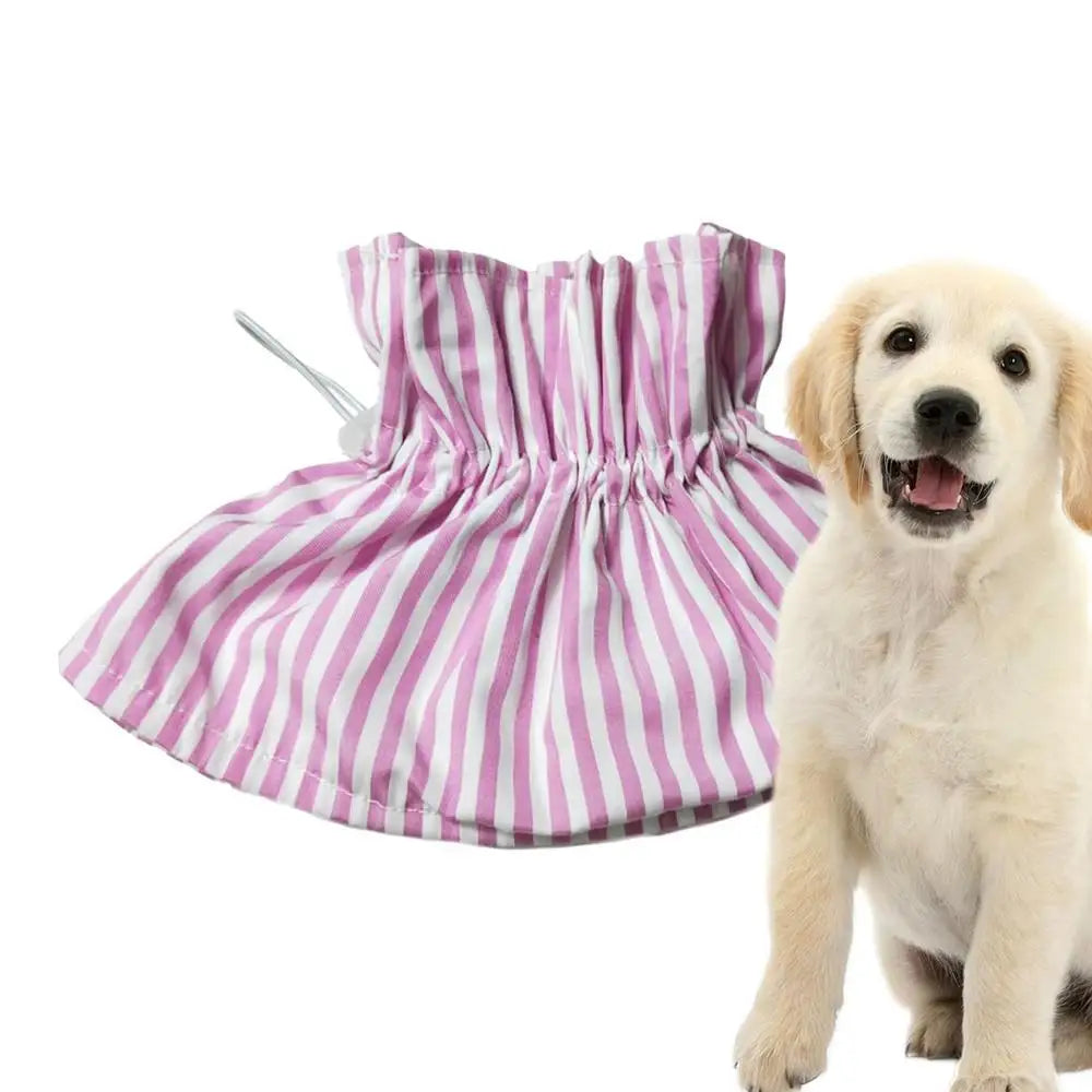 Cat Elizabethan Collar Polyester Elizabethan Collar For Recovery Drawstring Design Comfortable Pet Supplies Adjustable