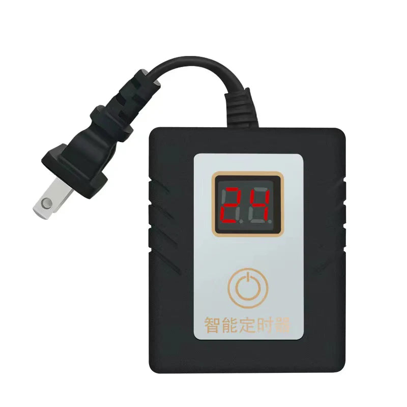 LCD Intelligence Timer Aquarium Light Timer Fish Tank Timing Socket Adjustable Aquarium Timer Controller Light Timing System