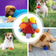 Furry Fellow Dog Toy Dog Snuffle Toy Sniff Ball Unbreakable Sniffle Interactive Treat Ball Dog Treat Dispenser Toy Dog Puzzle To