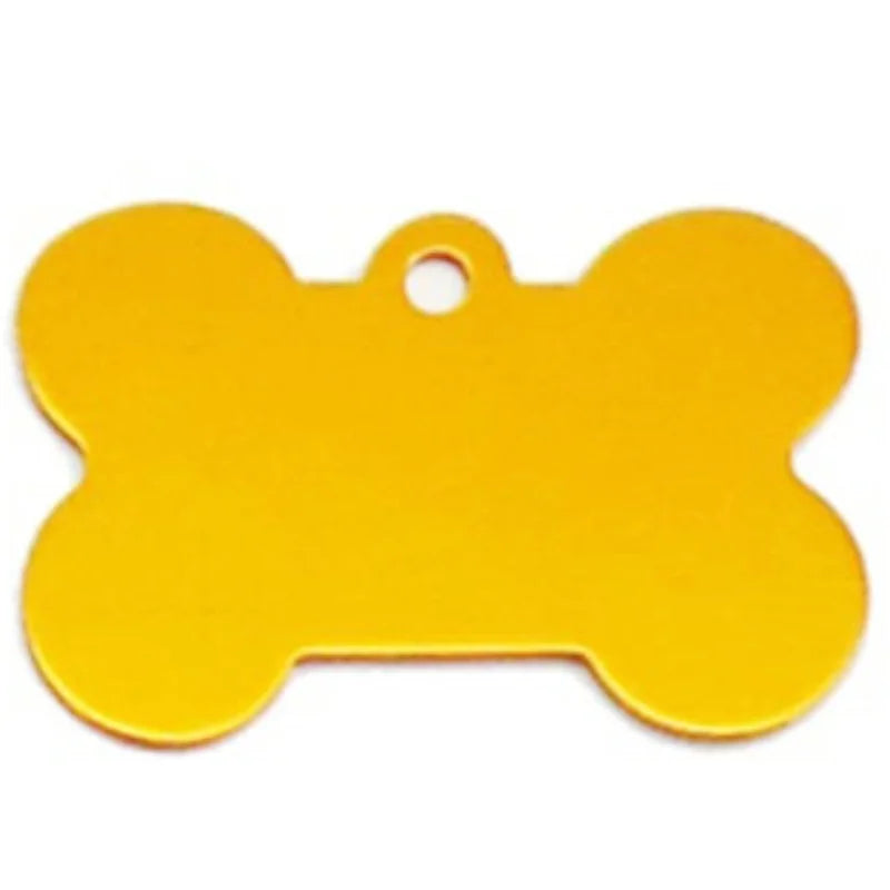 Dog Tag Personalized Pet Anti-Lost Dog Name Id Tag Free Engraving Dog Collar Pendant Dog Accessories for Small Medium Large Dogs