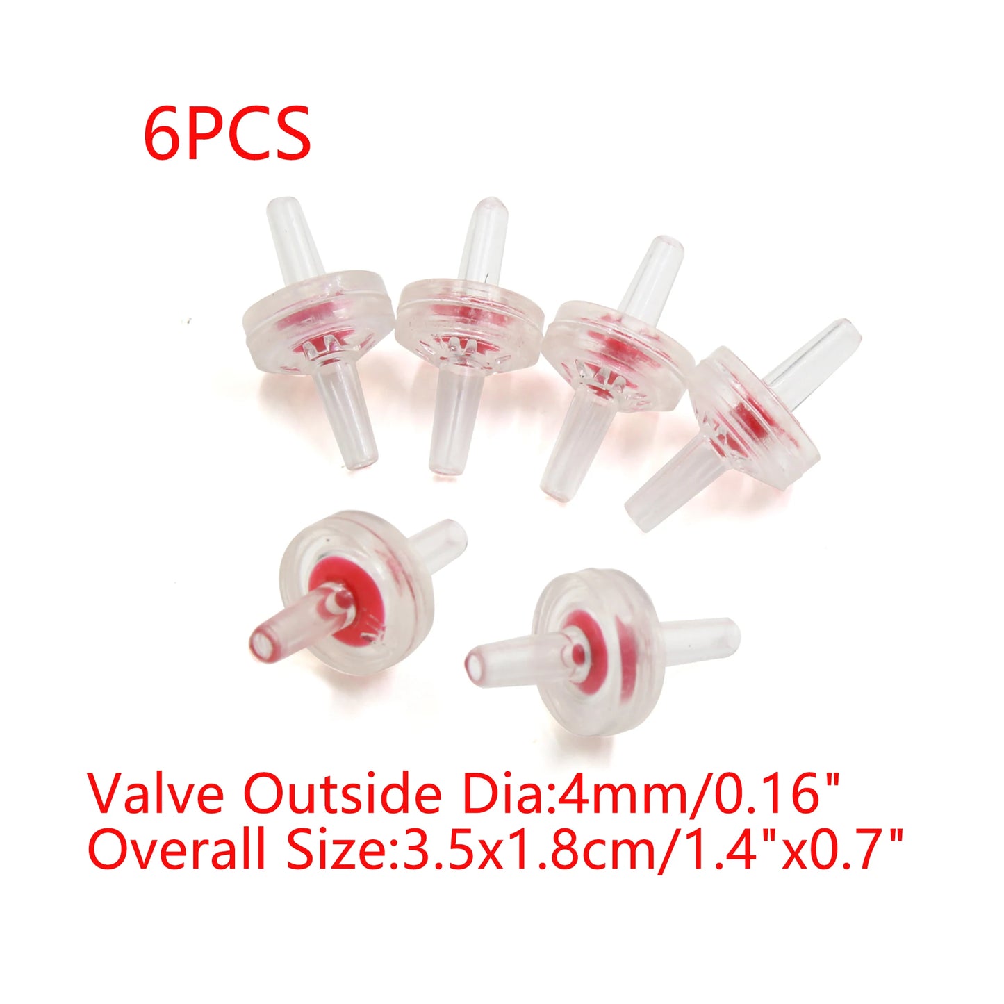 UXCELL Universal Aquarium Oxygen Pump Check Valve Fish Tank Air Hose One-way Check Valve Carbon Dioxide Pipe Tools Accessories