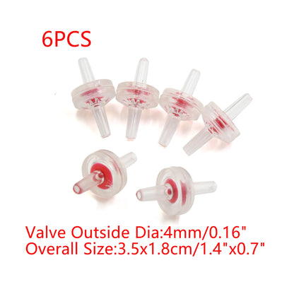 UXCELL Universal Aquarium Oxygen Pump Check Valve Fish Tank Air Hose One-way Check Valve Carbon Dioxide Pipe Tools Accessories