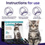 4pcs Calming Collar For Cats Relax Cat Pheromone Collar Calming Pheromone Collar Cats Adjustable Long-Lasting Pheromone Collar