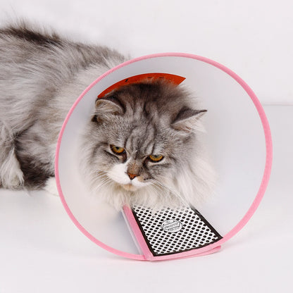 A Pet Dog And Cat Collar Large Dog Medium Dog Small Dog Bite Ring Anti-scratching Collar Recovery Collar