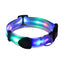Dog Led Light Up Collar Rechargeable Waterproof Glowing Adjustable Dog Collar Weather Proof Dog Lights For Night Walking