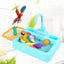 Bird Feeder Pet Pool Automatic Bird Bathing Tub With Faucet Food Container Bird Accessory For Pet Parrots