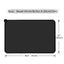 Dog Mat For Food And Water Large Dog Feeding Mat Food Grade Waterproof Non-Slip Silicone Pet Food Mat Waterproof Cat Mat For