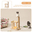 Miniature Cat Climbing Frame Tree House Layout Prop Furniture Model Birch Adornment Ornament Mother Child Wooden