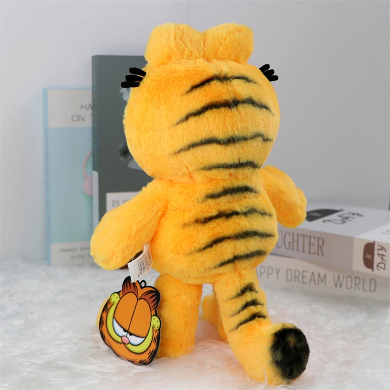 Original GARFIELD FAMILY Kawaii Soft Plush Toys Cute Cartoon Garfield Cat Odie Stuffed Animals Peluche Dolls Birthdays Gifts Kid