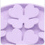 Lick Mat For Dogs Suction Dog Butter Lick Pad Raised Flower Design Dog Puzzle Bowl For Boredom Relief Floor Or Wall Treats