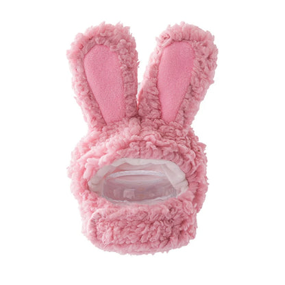 Plush Rabbit Ears Pet Dog Accessories Cosplay Cat Hat Winter Lovely New Year Christmas Puppy Headgear Soft Velvet Pet Supplies