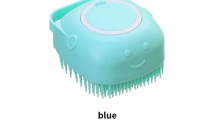 Bathroom Puppy Big Dog Cat Bath Massage Gloves Brush Soft Safety Silicone Pet Accessories for Dogs Cats Tools Mascotas Products