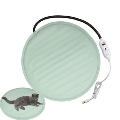 Pet Warming Pad, Indoor Pet Beds, Auto Temperature Control, Heated, Chew Resistant, Anti Slip Cat Pad, Winter for New Born Puppy