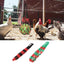Chicken Vegetable Feeder Poultry Vegetable Feeder Hang Holder Chicken Feeder To Hang Chicken Treat Feeding Tool With Hook