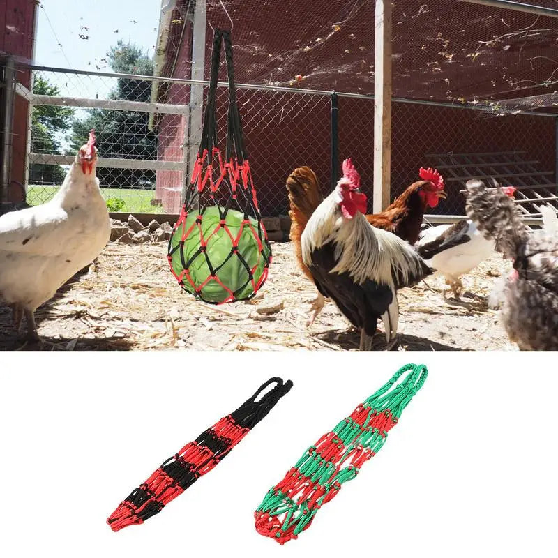 Chicken Vegetable Feeder Poultry Vegetable Feeder Hang Holder Chicken Feeder To Hang Chicken Treat Feeding Tool With Hook