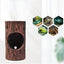 Reptile Tree Hide Resin Lizard Sleeping Cave Hollow Simulation Log Hide Waterproof Habitat Shelter Decor Realistic Tank Decor