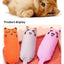 Catnip Toys Cute Thumb Plush Pillow Teeth Grinding Bite-resistant Teasing Relaxation Cat Chew Toy Pet Accessories