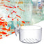 Aquarium Decoration Plant Cup Pot Acrylic Aquatic Plant Cup With Suction Holder Planting Cylinder Cup Water Plant  Accessories
