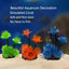Artificial Underwater Coral Aquarium Fish Tank Simulation Decoration Aquarium Backgrounds Plants Water Flower Beautiful New