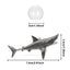 Fish Tank Floating Ornaments Aquarium Floating Aquascape Shark Figurine Decor Fish Tank Craft Undersea Animal Landscaping Decor