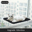 Foldable Cat Window Perch Bed Hammock Cat Window Wall Perch Hammock Seat with 4 Strong Suction Cups