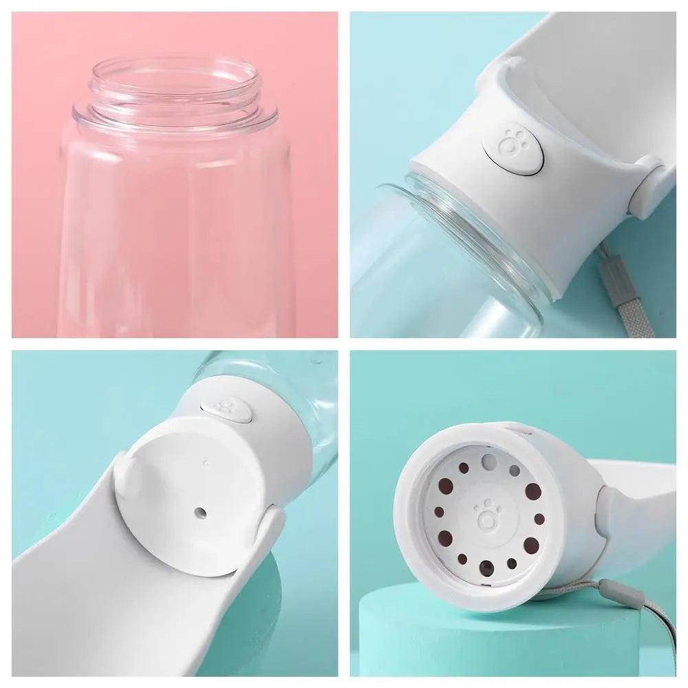Dog Water Bottle Water Dispenser For Dogs Leak Proof Dogs Water Dispenser Bowl Puppy Drinking Bowl With Drinking Feeder Outdoor
