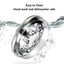 Dog Food Bowl Anti Rust Cat Food Bowl Oven Fridge Safe Pet food Container Dish for Small Medium Size Dogs for Indoor Outdoor