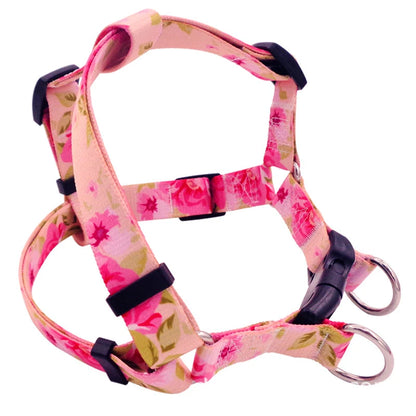 Luxury Designer Dog Harness for Chihuahua Bohemia Print Durable Walking Pet Collar Supplies Medium Big Puppy Leash Accessories