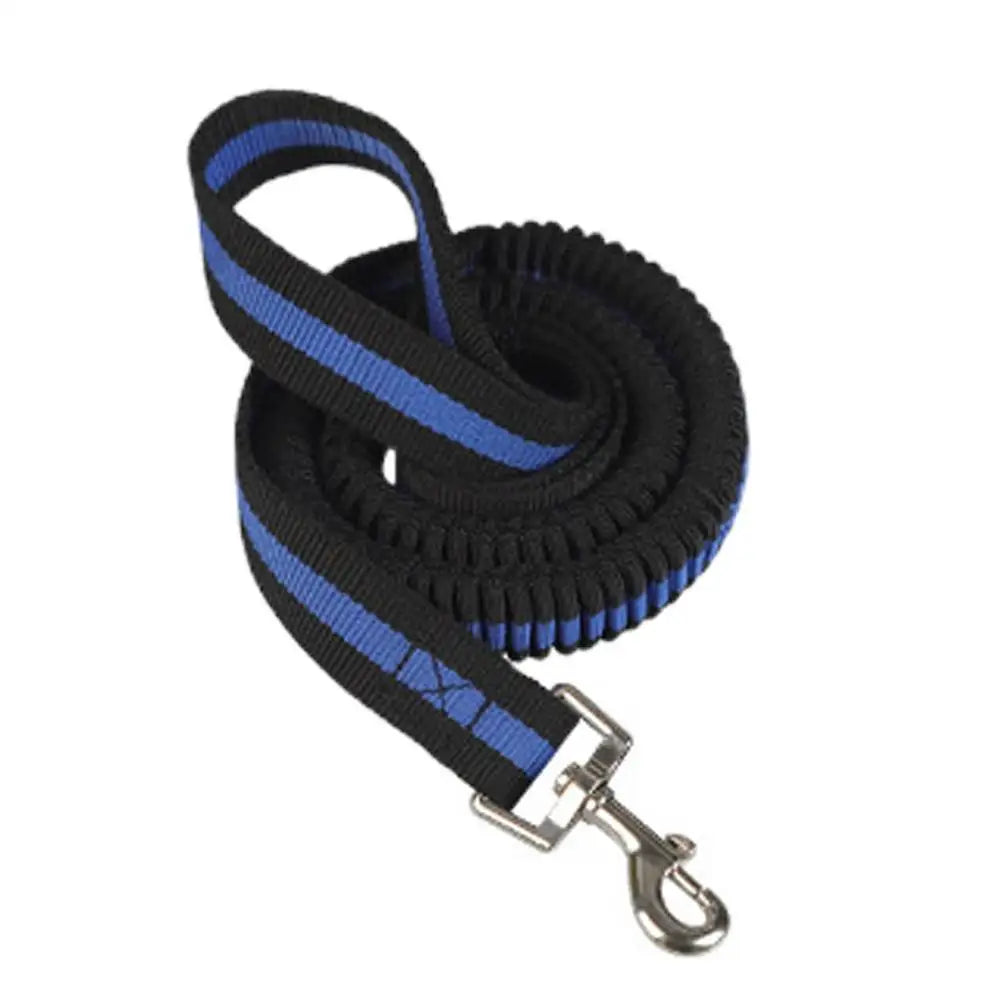 Dog Heavy Duty Durable Telescopic Nylon Dog Rope Comfortable Padded Handle Rope High-elastic Dog Safety Belt For Car