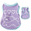 Female Dog Clothes Breathable Soft Dog Shirt Comfort Cooling Vest For Dog Small Dog Shirt Chihuahua Clothes For Daily Wear