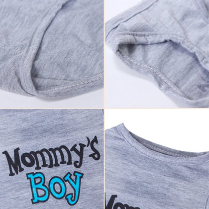 Summer Cotton Puppy Dog Vest Shirt Letter Print Pet Clothes for Small Dogs Chihuahua Pinscher Yorkshire Shirts mascotas Clothing