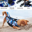 Dog Life Jacket Lightweight Adjustable High Visibility Dog Life Vest for Swimming High Flotation Reflective Life Jacket for Dogs