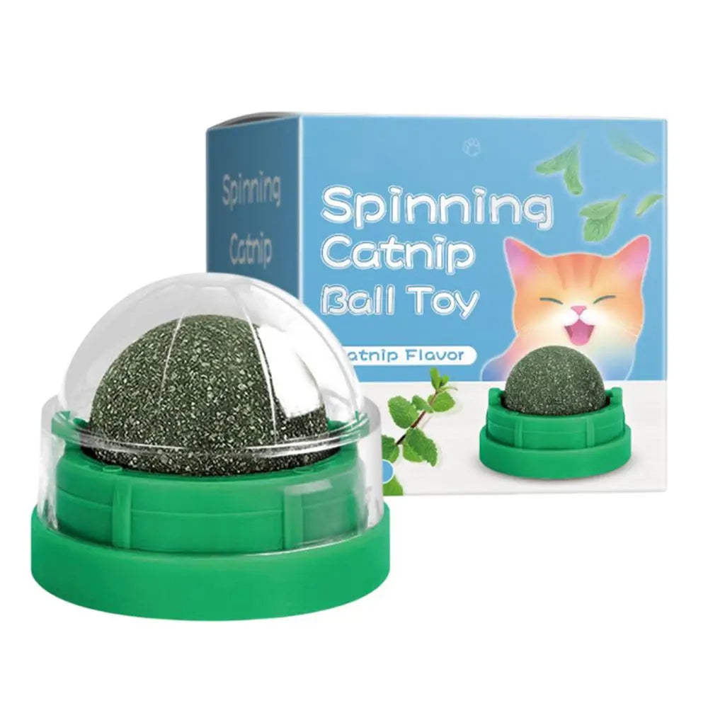 Cat Lick Ball Pet Biting Lick Chew Toys Kitten Catnip Roller Ball Cat Treat Ball To Stimulate Appetite Toys