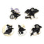 Funny Animal Sets Enamel Pins Cartoon Anime Figure Ghost Spooky Cute Cat Bird Brooches Backpack Lapel Badge Punk Jewelry Gifts