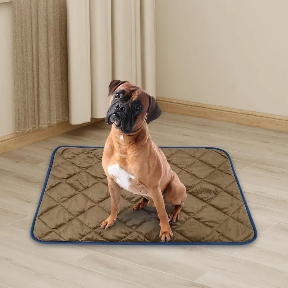 Heating Pad for Cats and Dogs Pet Blankets Temperature Sensing Self Warming Heated Cat Mat, Thermal Blanket, Anti Slip Pads
