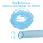 UXCELL 2m 2.5m 12m Aquarium Airline Tubing Standard Aquarium Transparent Hose Pipe 4mm Silicone Tube for Fish Tank Air Pump