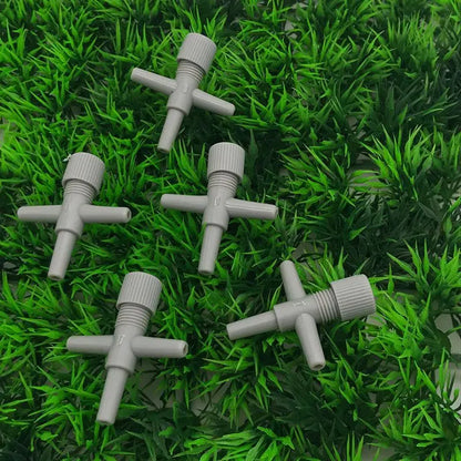 UXCELL Aquarium Air Line Tubing Control Valve 2/3 ways Fish Tank Connector Pump Flow Pipe Valves Tube Hose Trachea Accessories