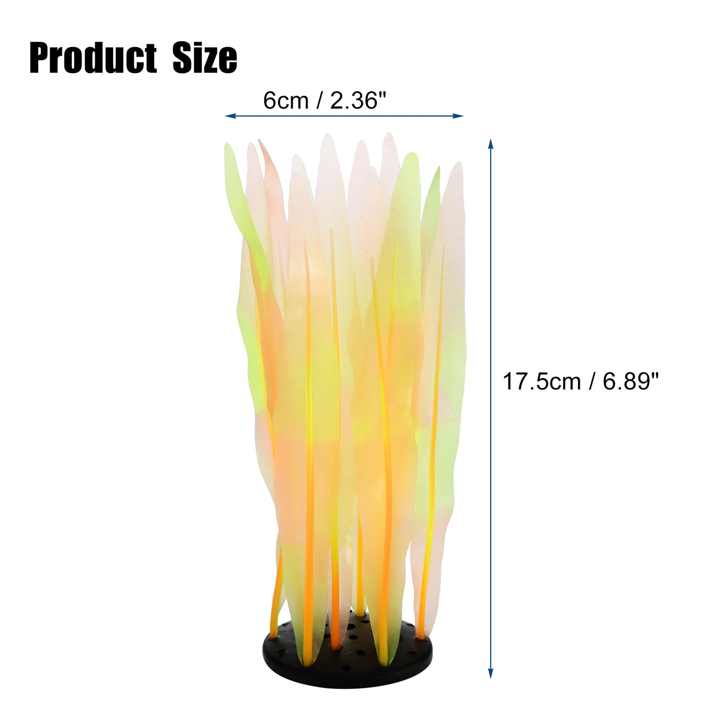 UXCELL Silicone Luminous Plants Glowing Simulation Coral Aquarium Artificial Fluorescence Deco Ornament Fish Tank Accessories