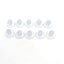 10Pcs Transparent Black Aquarium Suction Cup Air Tube Holder Sucker for Fish Tank Pump Oxygen Air Tube Fixing Clip Accessories
