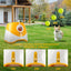Automatic Dog Tennis Ball Launcher Dogs Chase Toys Automatic Fun Interactive Machine Fun Interactive Rechargable Catapult 6 Ball