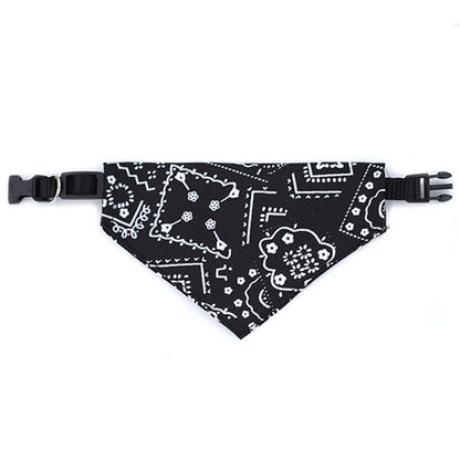 Dog Bandana Collar Scarf for Puppy & Cat Small Medium Large Dogs Adjustable Collars Pet Handkerchief Bibs Dress-up Accessories