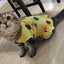 Summer Cotton Cat Dress Skirt Cute Pineapple Cherry Print Pet Clothes Dresses for Cats Sphynx Dog kedi elbisesi ropa para gatos